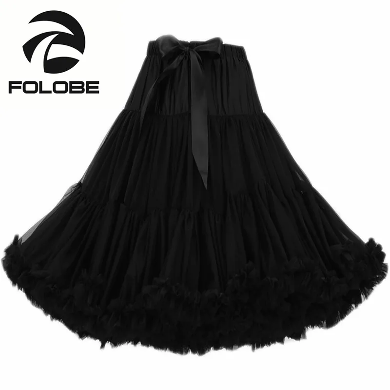 FOLOBE Adult 55cm Puffy Dancewear Party Prom Skirts Tutu Tulle Skirts Petticoats Women Girls Underskirts Faldas Saias TT009
FOLOBE Adult 55cm Puffy Dancewear Party Prom Skirts Tutu Tulle Skirts Petticoats Women Girls Underskirts Faldas Saias TT009