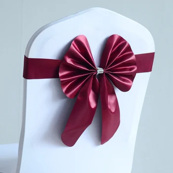 Burgandy Colour wedding chair sashes spandex chair sashes lycra stretch band bow tie butterfly party hotel show decoration
Burgandy Colour wedding chair sashes spandex chair sashes lycra stretch band bow tie butterfly party hotel show decoration