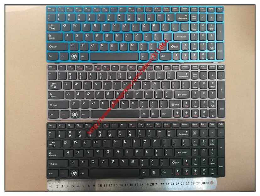 US New laptop keyboard for lenovo B575A B590 V580 Z570 Z575 B570 Z570 V570 V575 blue/purle /black
US New laptop keyboard for lenovo B575A B590 V580 Z570 Z575 B570 Z570 V570 V575 blue/purle /black