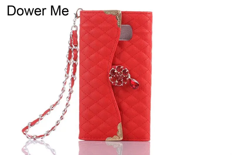 Dower Me Diamond Flower Flip Wallet Handbag Grid Leather Case With Chain For Samsung Galaxy Note 5 4 3 S8 S7 S6 Edge Plus S5
Dower Me Diamond Flower Flip Wallet Handbag Grid Leather Case With Chain For Samsung Galaxy Note 5 4 3 S8 S7 S6 Edge Plus S5