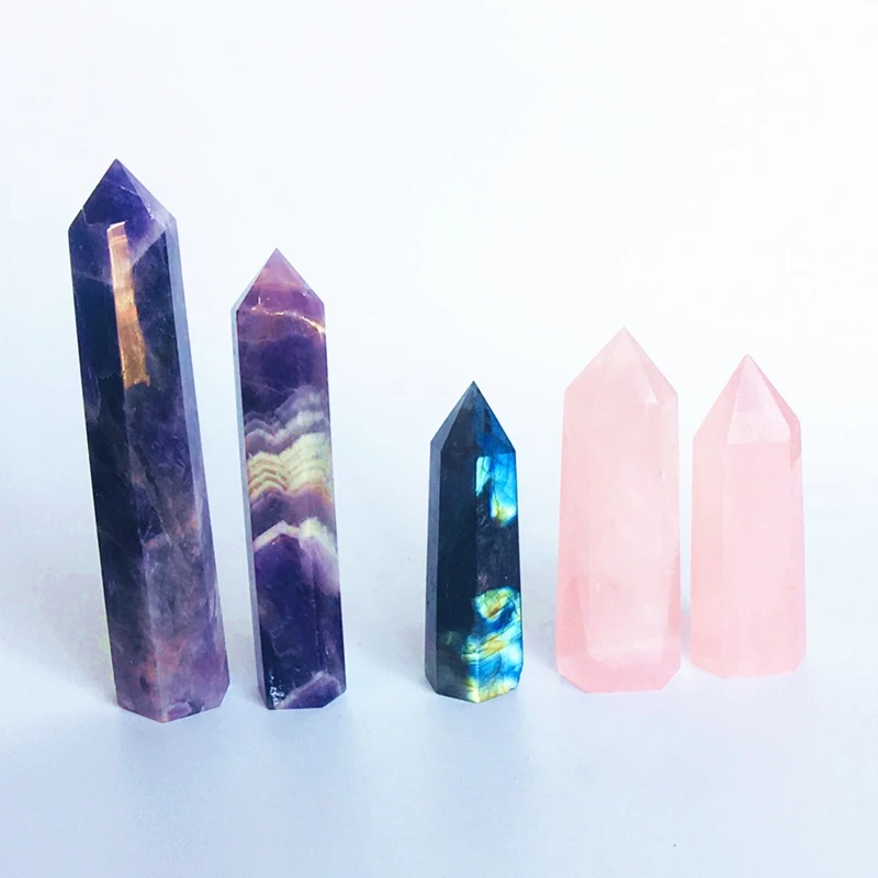 Drop shipping Natural amethyst rose quartz crystal labradorite obelisk energy column point healing
Drop shipping Natural amethyst rose quartz crystal labradorite obelisk energy column point healing