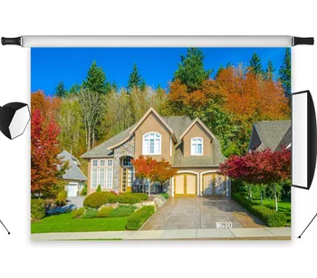 LB Polyester & Vinyl Autum Country Cottage Red Maple Backdrops Background For Photography Studio Backdrop Photo Props Decoration
LB Polyester & Vinyl Autum Country Cottage Red Maple Backdrops Background For Photography Studio Backdrop Photo Props Decoration