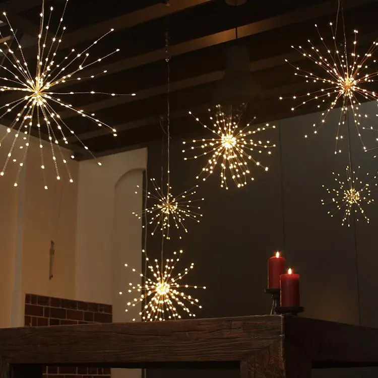 HobbyLane LED Solar Copper Wire Fireworks String Light for Christmas Brithday Wedding Outdoor Garden Decoration
HobbyLane LED Solar Copper Wire Fireworks String Light for Christmas Brithday Wedding Outdoor Garden Decoration