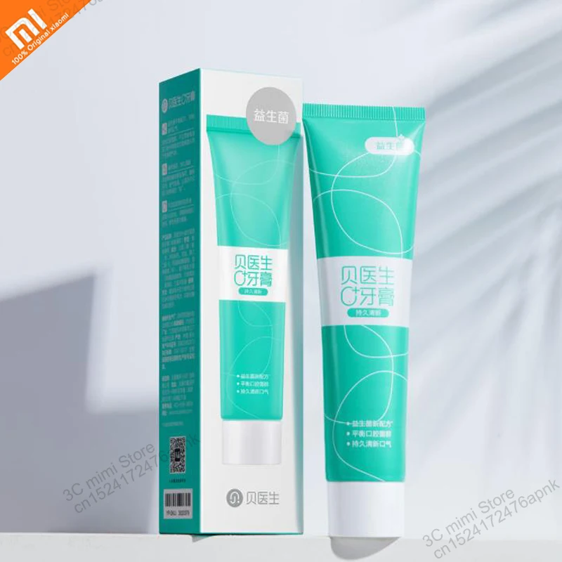 Original xiaomi mijia shell doctor probiotic fresh toothpaste mint flavor zero pigment corrosive agent smart home
Original xiaomi mijia shell doctor probiotic fresh toothpaste mint flavor zero pigment corrosive agent smart home