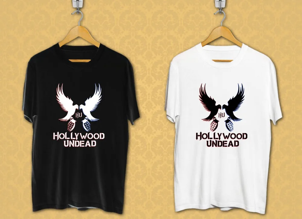 T Shirt Casual 1 Side Hollywood Undead Rock Rap Hip Hop Logo Short Sleeve Men Fashion 2018 Crew Neck Tee Shirts
T Shirt Casual 1 Side Hollywood Undead Rock Rap Hip Hop Logo Short Sleeve Men Fashion 2018 Crew Neck Tee Shirts