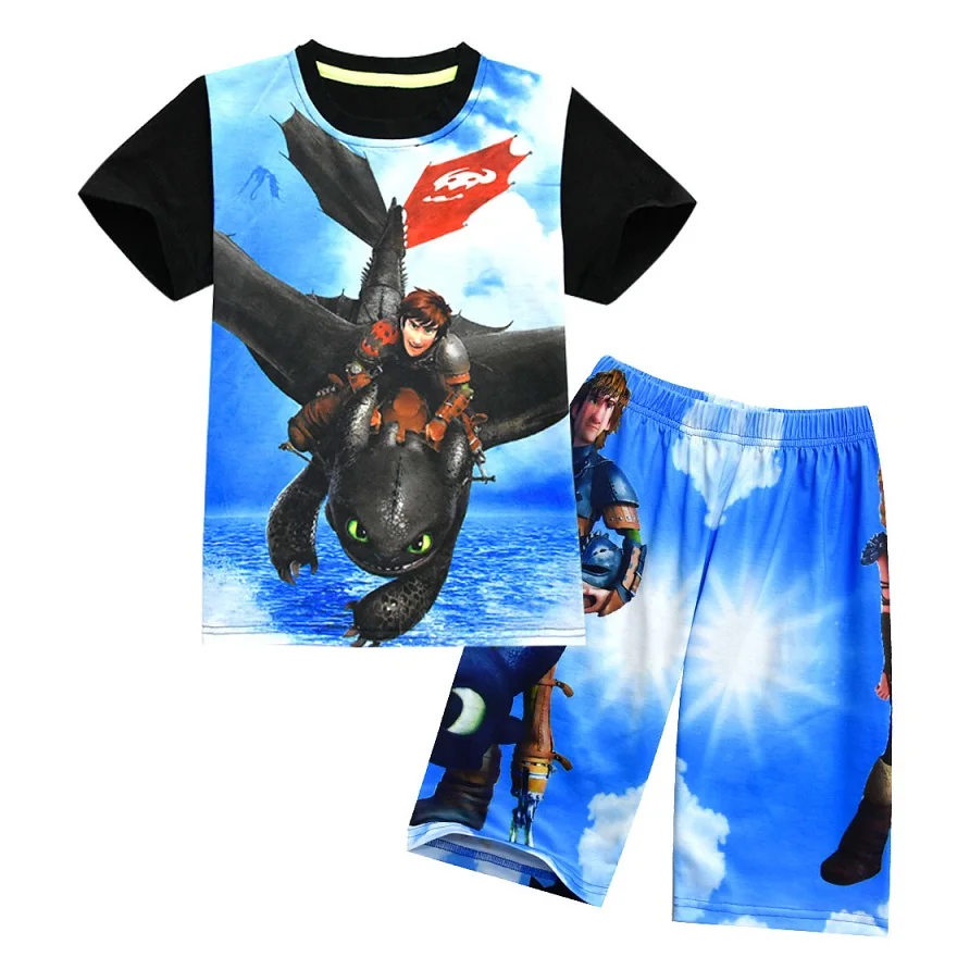 2pcs Boys Girls Set 2018 Summer Style How to Train Your Dragon 3 Children Clothing Set Baby T Shirt +Shorts Pants Sports Suit
2pcs Boys Girls Set 2018 Summer Style How to Train Your Dragon 3 Children Clothing Set Baby T Shirt +Shorts Pants Sports Suit