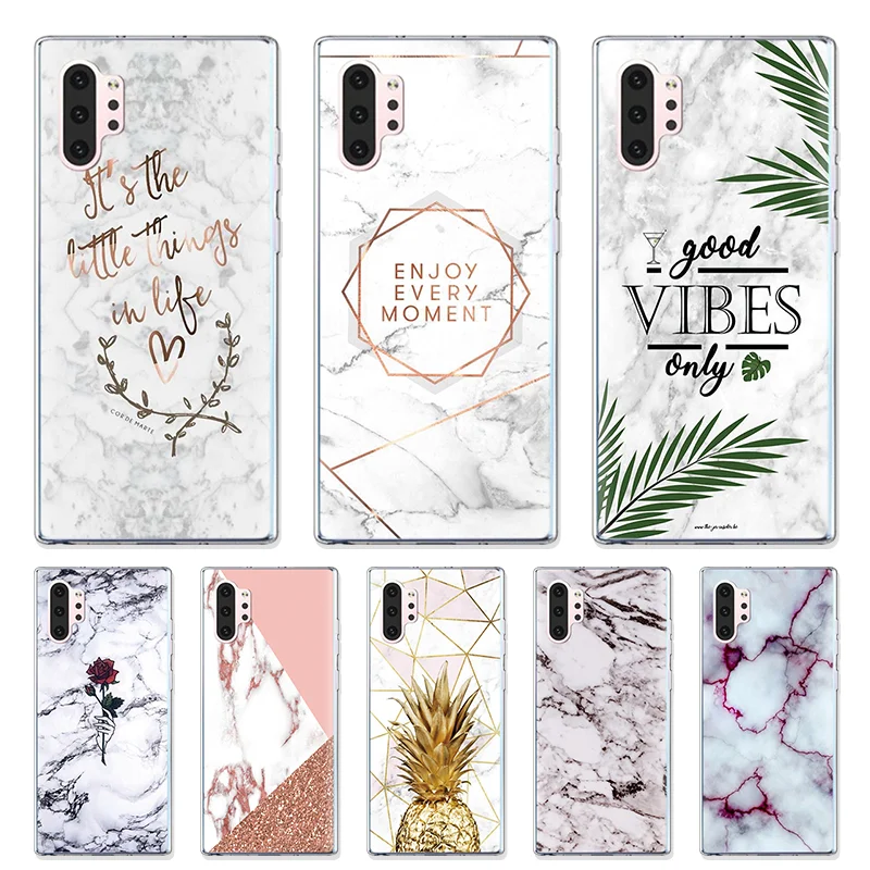 Marble Flowers Shell For Samsung Galaxy Note 10 Pro Case For Samsung Galaxy A50 A70 A20e A30 A40 Geometric Pineapple Clear Cover
Marble Flowers Shell For Samsung Galaxy Note 10 Pro Case For Samsung Galaxy A50 A70 A20e A30 A40 Geometric Pineapple Clear Cover