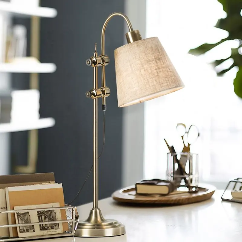 Modern lron adjustable direction table lamp creative American classic desk lights for bedroom study reading lamps bedside lamp
Modern lron adjustable direction table lamp creative American classic desk lights for bedroom study reading lamps bedside lamp