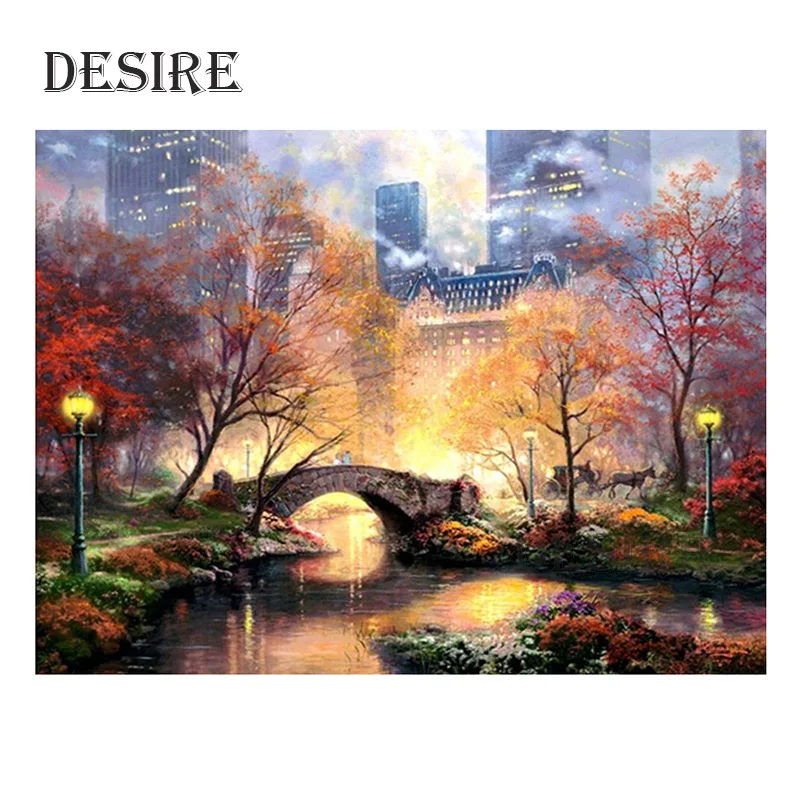 Desire Diamond Painting Cross Stitch Landscape Bridge Tree Round Drill Mosaic Picture Rhinestone DIY Diamond Embroidery PT2117
Desire Diamond Painting Cross Stitch Landscape Bridge Tree Round Drill Mosaic Picture Rhinestone DIY Diamond Embroidery PT2117