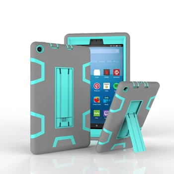 Safe Silicon Shockproof Stand Back Cover for Amazon Kindle Fire HD8 2017 8 inch Holder Protective Back Case for Amazon Fire HD8
Safe Silicon Shockproof Stand Back Cover for Amazon Kindle Fire HD8 2017 8 inch Holder Protective Back Case for Amazon Fire HD8
