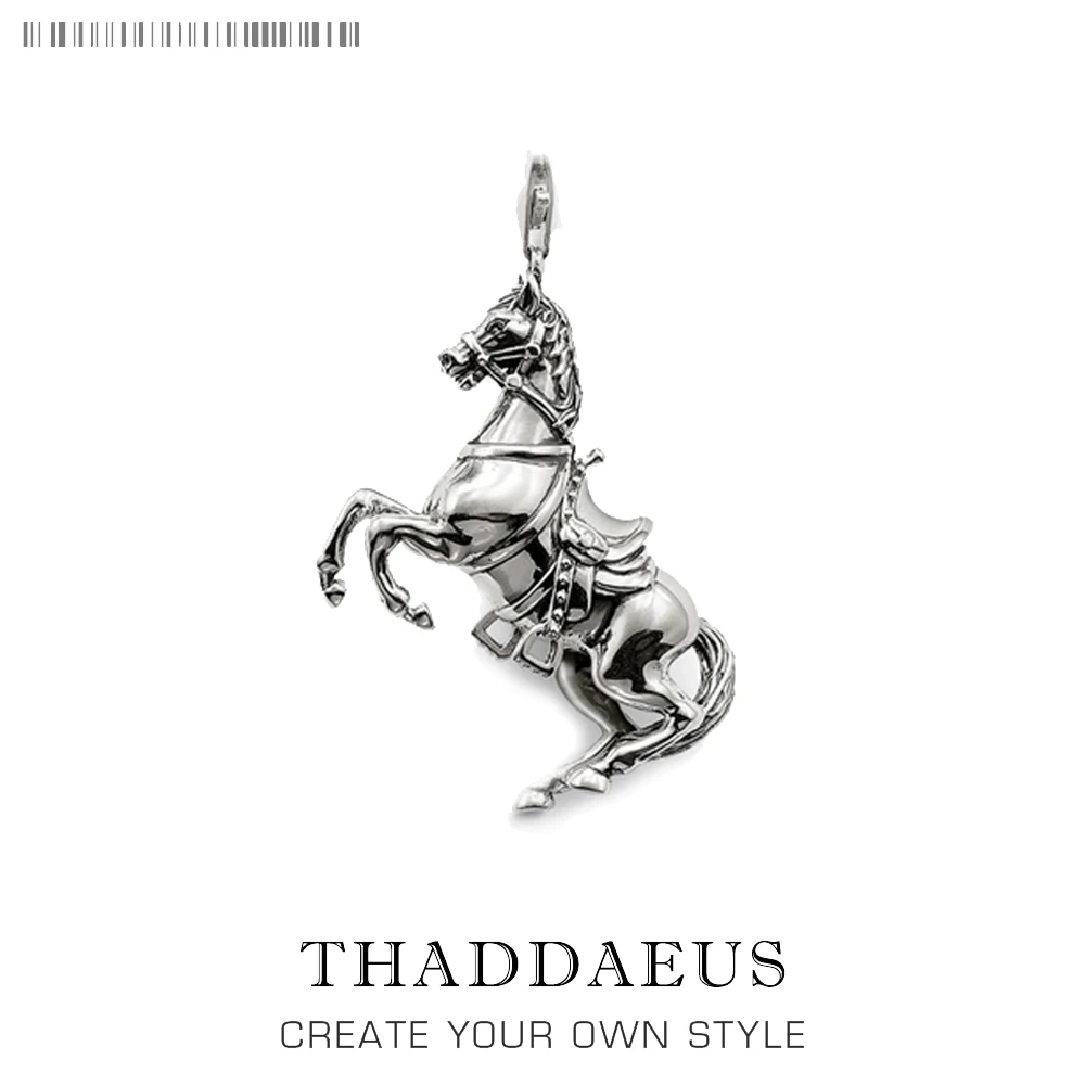 Pendant War Horse,2017 Brand New Fashion Jewelry Thomas Style Bijoux Trendy 925 Sterling Silver Gift For Ts Woman
Pendant War Horse,2017 Brand New Fashion Jewelry Thomas Style Bijoux Trendy 925 Sterling Silver Gift For Ts Woman