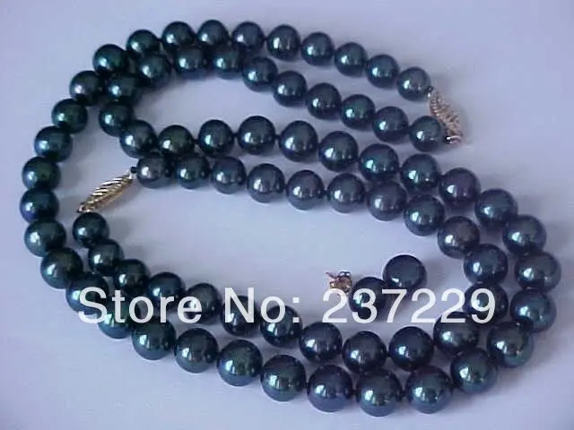 Wholesale price FREE SHIPPING aSET OF 9-10MM AAA GENUINE BLACK PEARL NECKLACE, BRACELET & EARRINGS
Wholesale price FREE SHIPPING aSET OF 9-10MM AAA GENUINE BLACK PEARL NECKLACE, BRACELET & EARRINGS