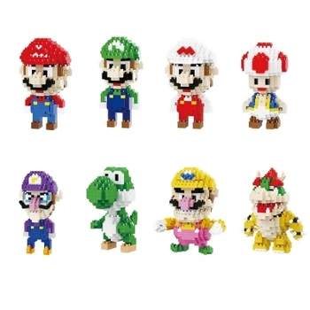Balody small Blocks educational Building toy Mario Auction figures Yoshi Model Bricks Wario Cartoon Brinquedos Kids Gifts 18048
Balody small Blocks educational Building toy Mario Auction figures Yoshi Model Bricks Wario Cartoon Brinquedos Kids Gifts 18048