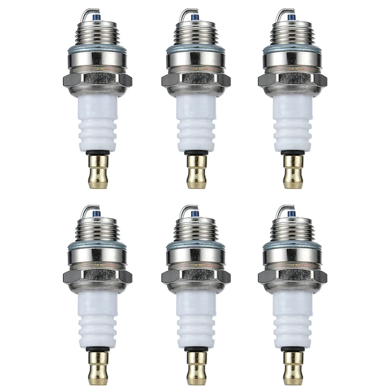 6pcs Lawn Mower Parts Spark Plugs RJ19LM BR2LM For Briggs & Stratton Motor 55*22mm Spark Plugs Fits for Briggs & Stratton Motor
6pcs Lawn Mower Parts Spark Plugs RJ19LM BR2LM For Briggs & Stratton Motor 55*22mm Spark Plugs Fits for Briggs & Stratton Motor