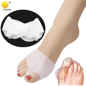 1 pairs Hallux Valgus Orthopedic Toe Separator Metatarsal Cushion Forefoot Pad Foot Care Insoles
1 pairs Hallux Valgus Orthopedic Toe Separator Metatarsal Cushion Forefoot Pad Foot Care Insoles
