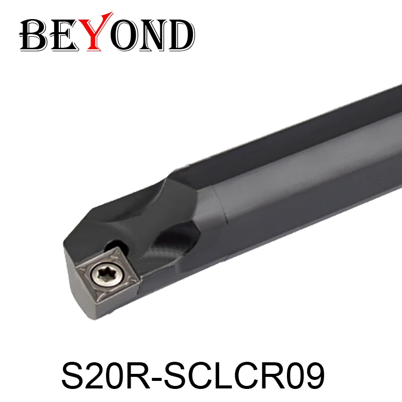 BEYOND S20R-SCLCR09 S20R-SCLCL09 S20R SCLCR SCLCL 20mm Internal Turning Tool Holder Boring Bar CNC Lathe Cutter Tools
BEYOND S20R-SCLCR09 S20R-SCLCL09 S20R SCLCR SCLCL 20mm Internal Turning Tool Holder Boring Bar CNC Lathe Cutter Tools