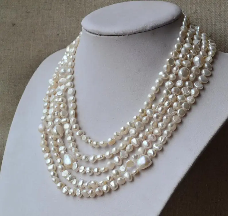 Elegant Flower Girl Pearl Necklace,100inches 6-12mm White Freshwater Pearl Necklace,Perfect Bridesmaid Girlfriend Gift Long Pear
Elegant Flower Girl Pearl Necklace,100inches 6-12mm White Freshwater Pearl Necklace,Perfect Bridesmaid Girlfriend Gift Long Pear