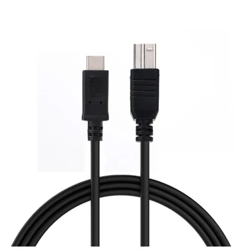 USB 3.1 Typc-C Connector to Standard B Male Data Extension Cable for Mac book & Laptop/Printer/Scanner 1M |