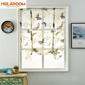 Roman Short curtain flat window Butterfly Flower Pattern Curtain Burnout flower Curtain for Home Cafe Vertical Blinds curtains
Roman Short curtain flat window Butterfly Flower Pattern Curtain Burnout flower Curtain for Home Cafe Vertical Blinds curtains