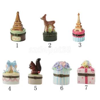 Lovely Painted Ceramics Trinket Jewelry Box Necklace Storage Dresser Decor Girl Gift
Lovely Painted Ceramics Trinket Jewelry Box Necklace Storage Dresser Decor Girl Gift