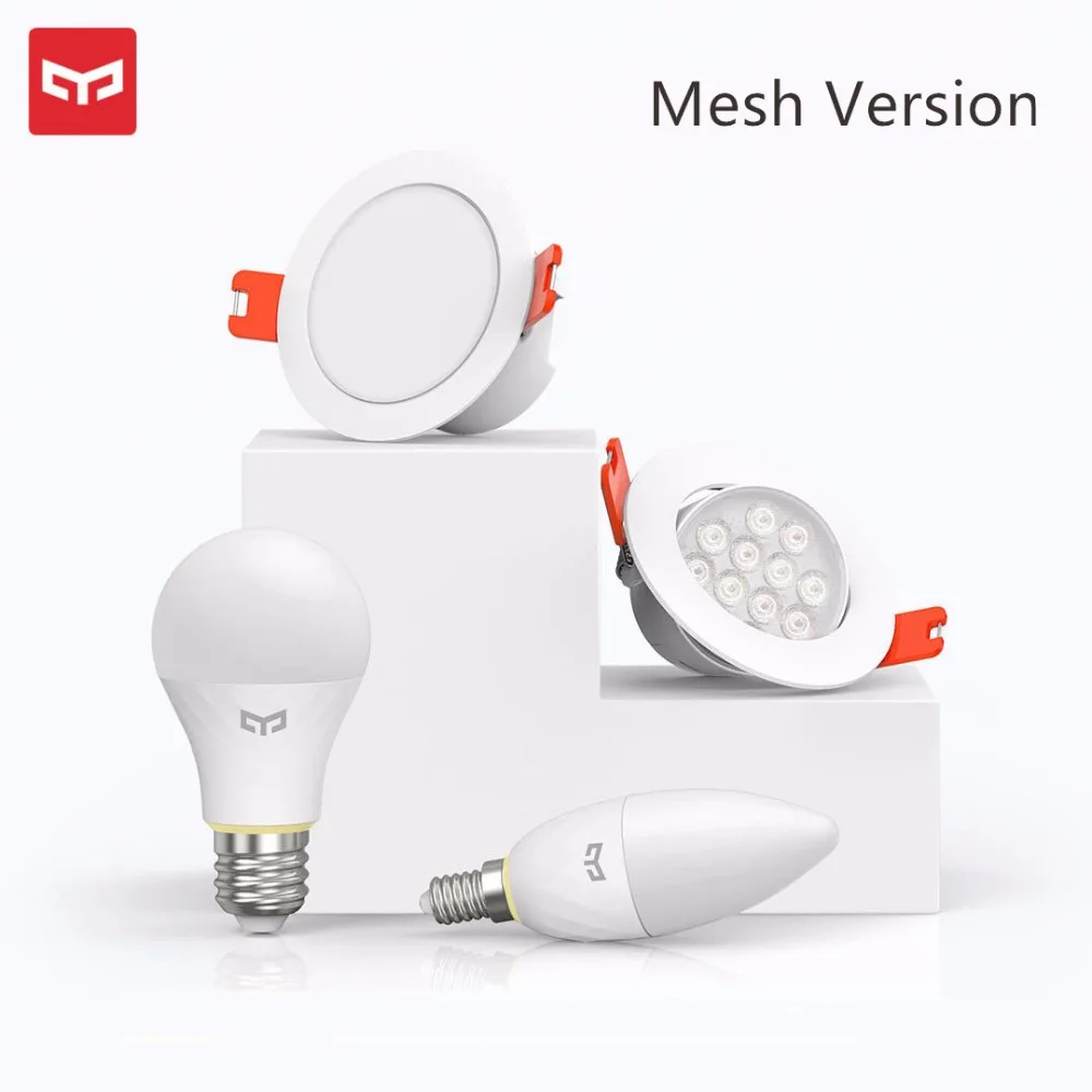 Xiaomi Mijia Yeelight Smart Light Source Set Bluetooth Mesh Edition Smart light Bulb Downlight Spotlight Work with MI Homes App
Xiaomi Mijia Yeelight Smart Light Source Set Bluetooth Mesh Edition Smart light Bulb Downlight Spotlight Work with MI Homes App