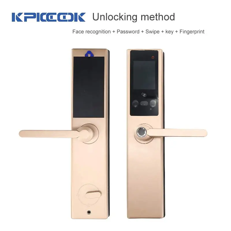 KPIOCCOK Smart Door Lock Face Recognition Fingerprint Lock Assword Access Control Card Intelligent Door Lock 3D Scanning Lock
KPIOCCOK Smart Door Lock Face Recognition Fingerprint Lock Assword Access Control Card Intelligent Door Lock 3D Scanning Lock