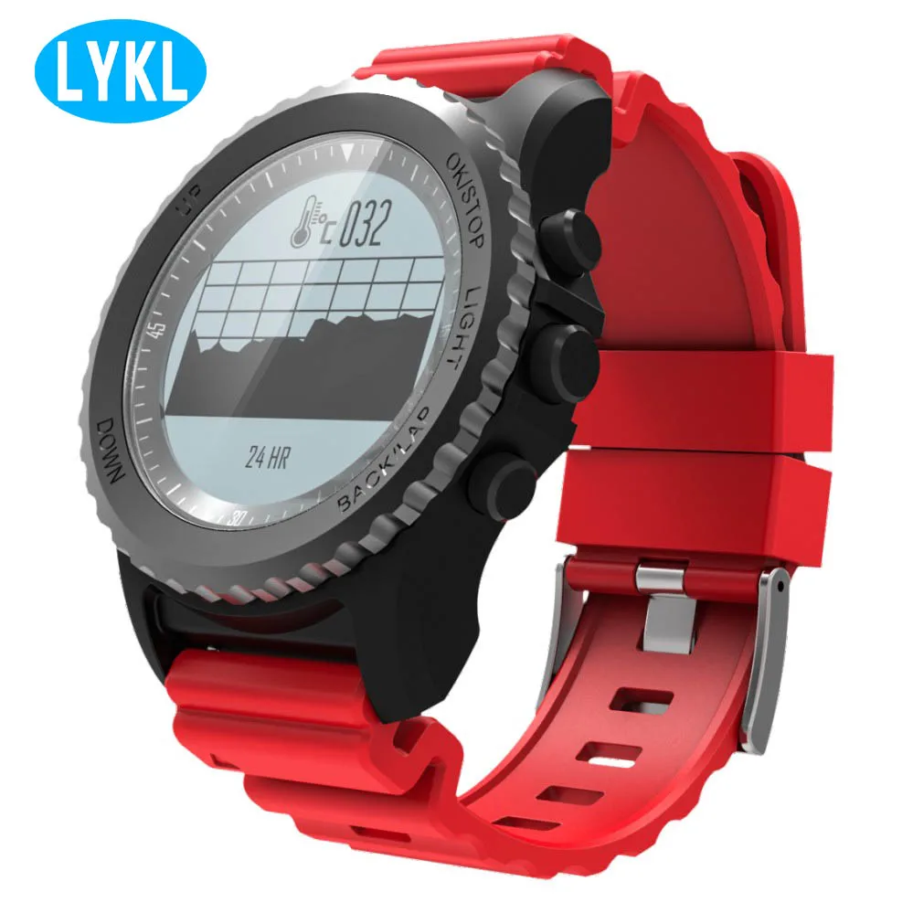 LYKL IP68 waterproof Bluetooth S968 smart watch support GPS air pressure fitness tracker heart rate monitoring smart bracelet
LYKL IP68 waterproof Bluetooth S968 smart watch support GPS air pressure fitness tracker heart rate monitoring smart bracelet