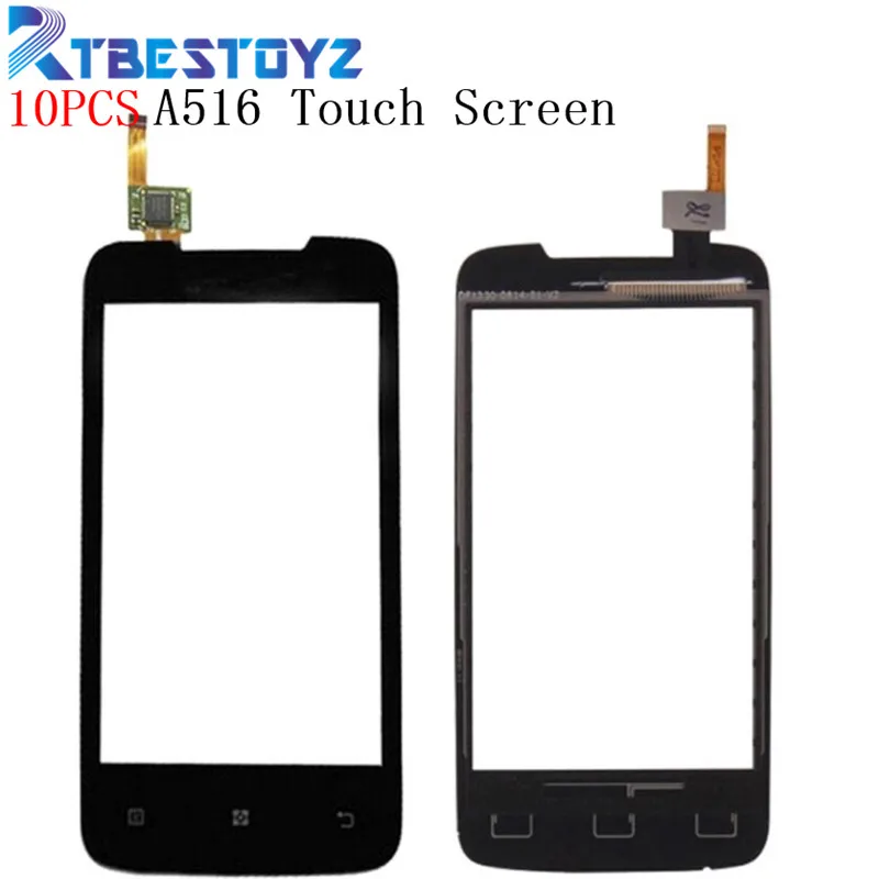 RTBESTOYZ 10PCS/Lot Black White Touch Glass For Lenovo A516 516 Touch Screen Digitizer Panel Front Outer Glass Lens Sensor
RTBESTOYZ 10PCS/Lot Black White Touch Glass For Lenovo A516 516 Touch Screen Digitizer Panel Front Outer Glass Lens Sensor