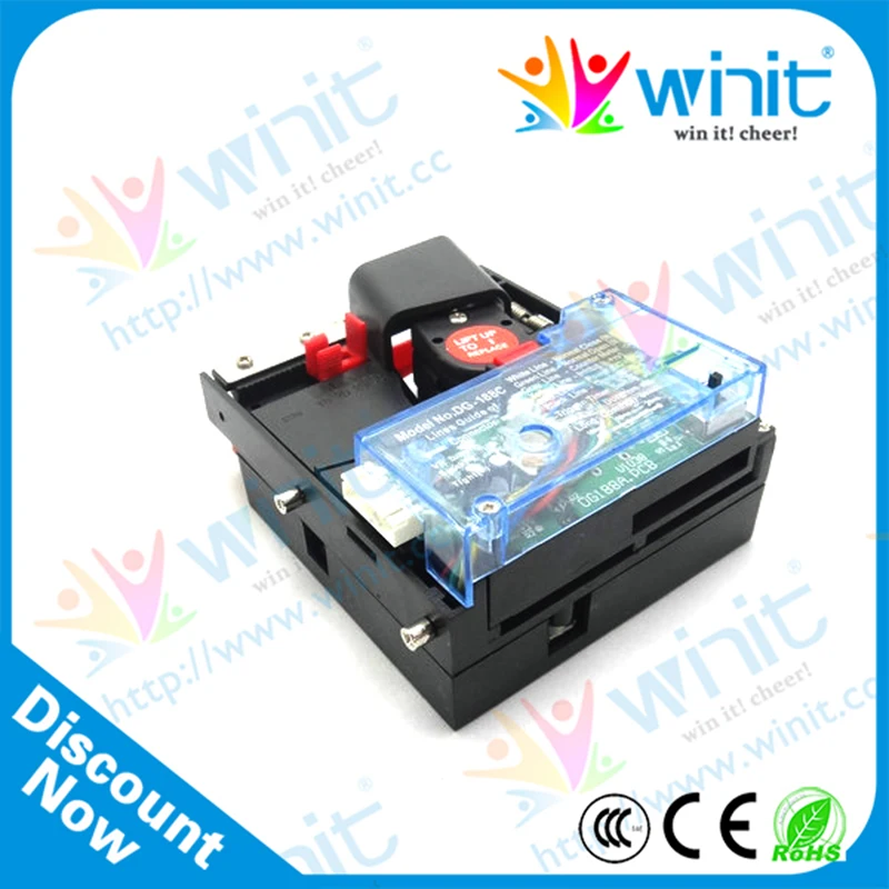 DG188C Drop Type Vertical Coin Acceptor Coin Selector Coin Mechanism Electronic Coin Comparator for Arcade Game Machine
DG188C Drop Type Vertical Coin Acceptor Coin Selector Coin Mechanism Electronic Coin Comparator for Arcade Game Machine