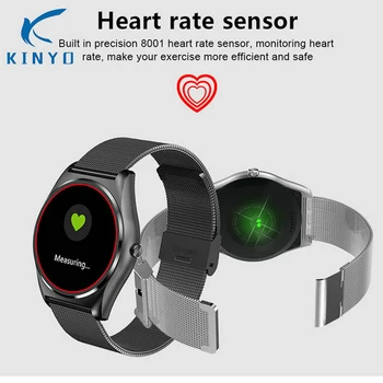 Smart Watch 1.3 inch TFT Touch Screen Support Wireless Charging / Heart Rate Monitor / Pedometer/ Sleep Monitor For Man woman
Smart Watch 1.3 inch TFT Touch Screen Support Wireless Charging / Heart Rate Monitor / Pedometer/ Sleep Monitor For Man woman