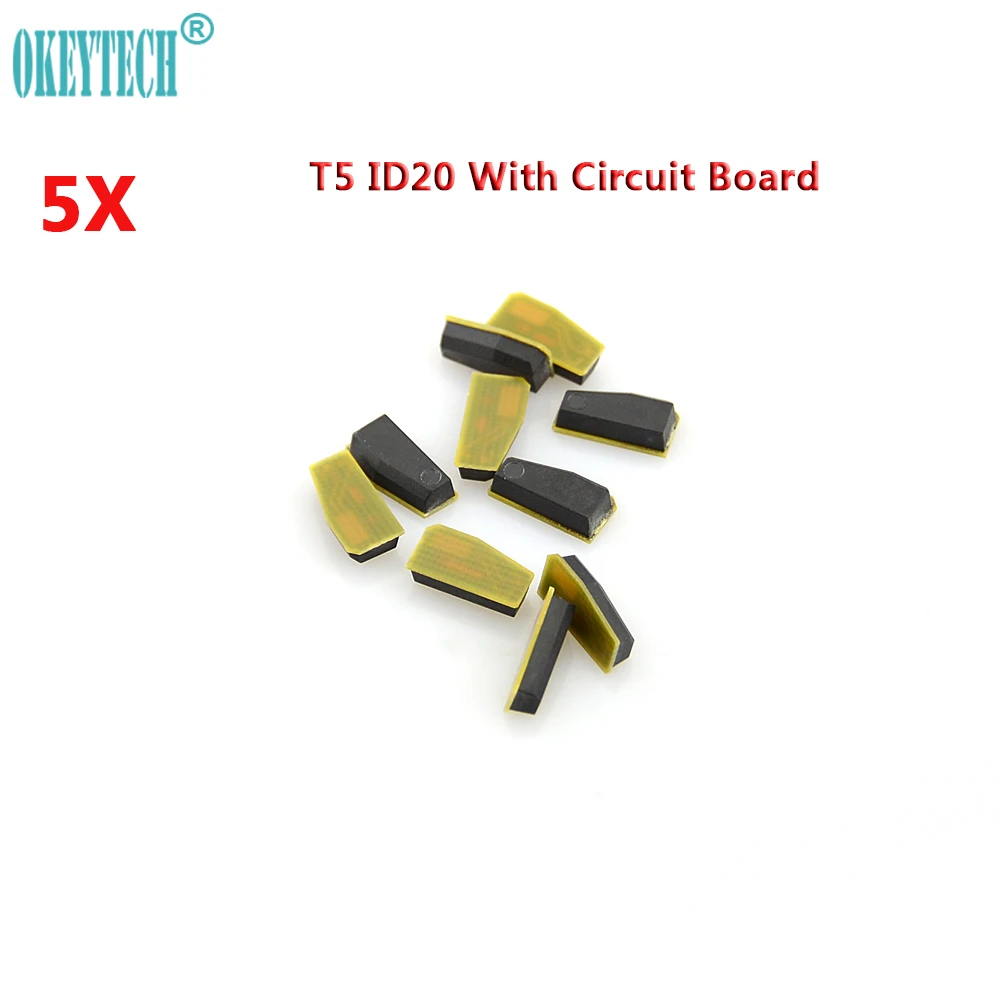 OkeyTech 5PCS/LOT Car Key Chip T5 (ID20) Ceramic For Car Key Locksmith Tool ID T5 Transponder Chip With PCB Board
OkeyTech 5PCS/LOT Car Key Chip T5 (ID20) Ceramic For Car Key Locksmith Tool ID T5 Transponder Chip With PCB Board