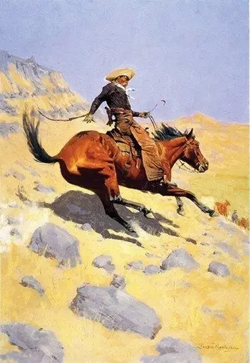 N1830 Western The Cowboy Frederic Remington New Wall Sticker Silk Fabric Poster Art Indoor Decor Bright
N1830 Western The Cowboy Frederic Remington New Wall Sticker Silk Fabric Poster Art Indoor Decor Bright