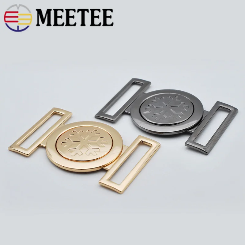 2pcs Meetee 40MM Women Metal Belt Buckles Decor Handbag Hardware Buckles DIY Sewing Bags Clothing Coat Buttons Accessories AP476
2pcs Meetee 40MM Women Metal Belt Buckles Decor Handbag Hardware Buckles DIY Sewing Bags Clothing Coat Buttons Accessories AP476