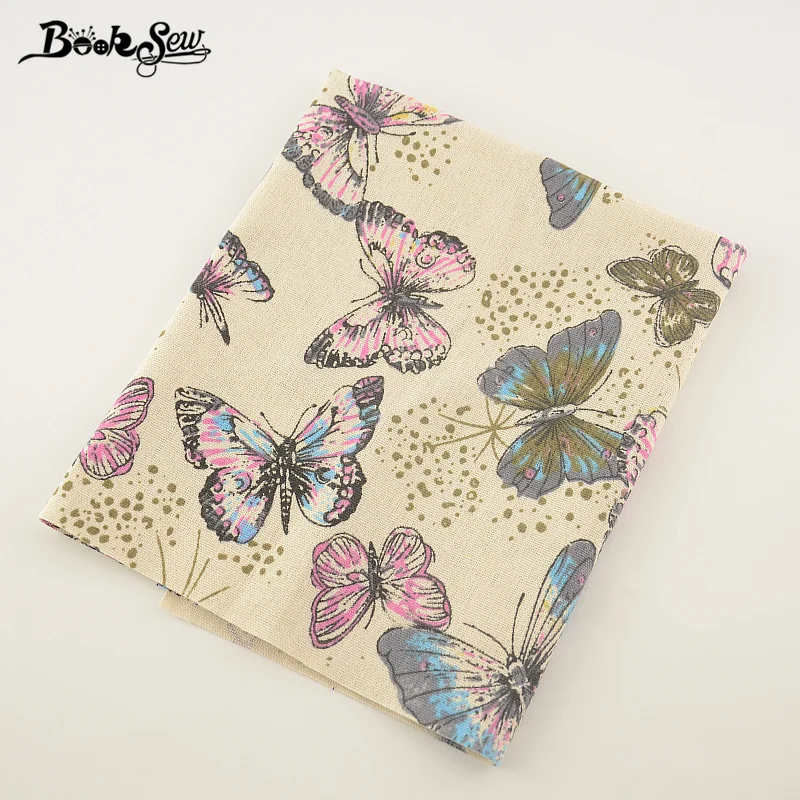 Booksew Cotton Linen Fabric Beautiful Butterfly Design Sewing Material For Tablecloth Pillow Bag Curtain Cushion Zakka Tissu CM
Booksew Cotton Linen Fabric Beautiful Butterfly Design Sewing Material For Tablecloth Pillow Bag Curtain Cushion Zakka Tissu CM