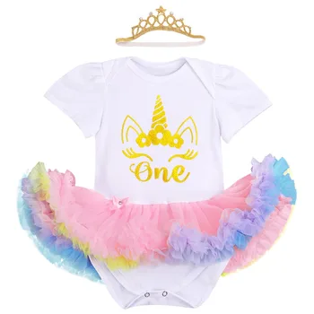 Baby Girls First Birthday Clothes 2pcs set Cake Smash Outfits Tutu Romper Dress with Headband Cute Baby Clothes for Photo Shoot
Baby Girls First Birthday Clothes 2pcs set Cake Smash Outfits Tutu Romper Dress with Headband Cute Baby Clothes for Photo Shoot