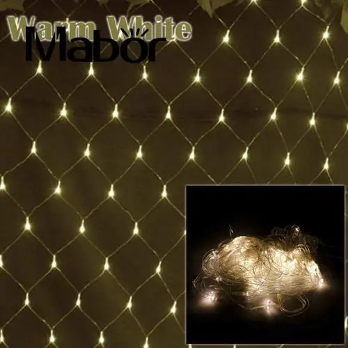 LED Light Net Mesh String Fairy Curtain Christmas Decorations EU Plug 4MX6M
LED Light Net Mesh String Fairy Curtain Christmas Decorations EU Plug 4MX6M