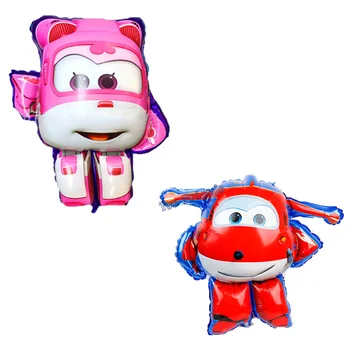 Super Wings Foil Balloon Jett balloons 5pcs SuperWings theme Birthday Party Decorations kids toys Jett globos supplies wholesale
Super Wings Foil Balloon Jett balloons 5pcs SuperWings theme Birthday Party Decorations kids toys Jett globos supplies wholesale