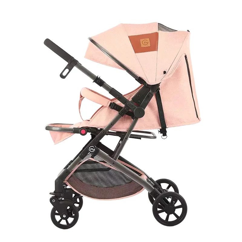 Ultra-light Portable Folding Stroller Two-way Can Sit Reclining Four-Wheel Shock Absorber Baby Stroller Reversing Mini Pocket
Ultra-light Portable Folding Stroller Two-way Can Sit Reclining Four-Wheel Shock Absorber Baby Stroller Reversing Mini Pocket