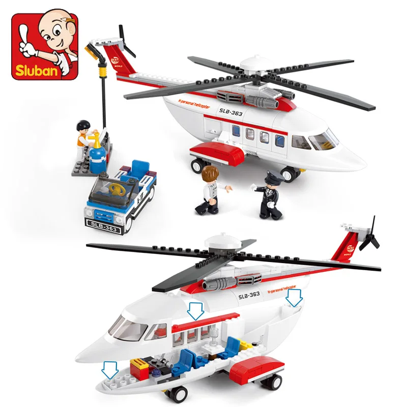 Sluban Model Toy Compatible with Lego B0363 259pcs Helicopter Assembling Model Building Kits Toys Hobbies Building Model Blocks
Sluban Model Toy Compatible with Lego B0363 259pcs Helicopter Assembling Model Building Kits Toys Hobbies Building Model Blocks