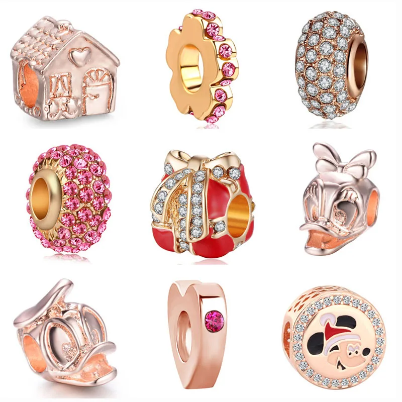 2019 new 1pc free shipping rose pink gold house mickey gift diy bead Fit Pandora Charm Bracelet for women F061
2019 new 1pc free shipping rose pink gold house mickey gift diy bead Fit Pandora Charm Bracelet for women F061