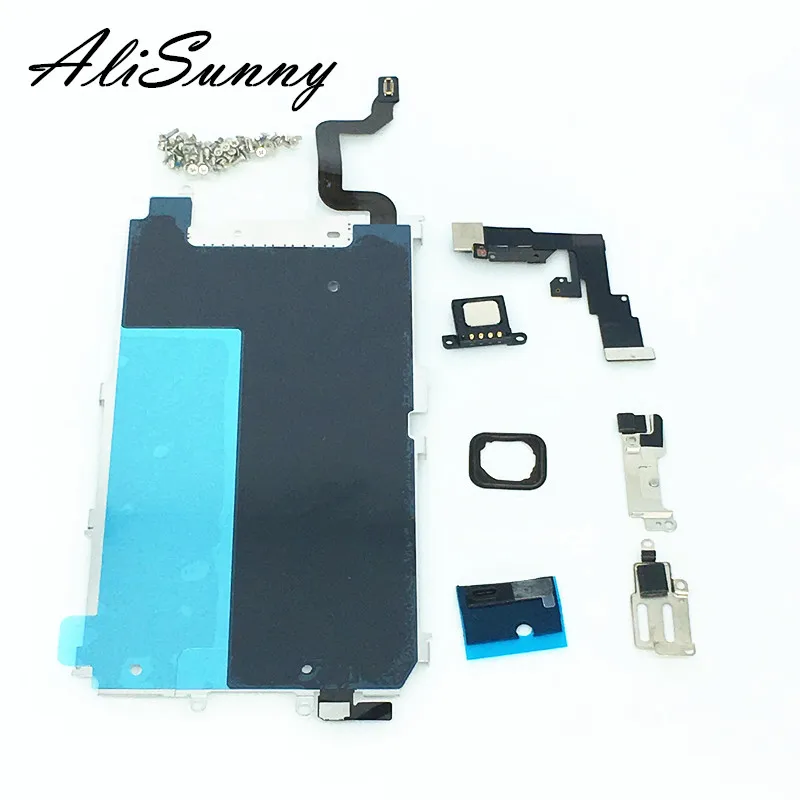 AliSunny Metal Backplate Heat Shield kits for iPhone 6G 4.7'' LCD with Ear Screws Toll set kits
AliSunny Metal Backplate Heat Shield kits for iPhone 6G 4.7'' LCD with Ear Screws Toll set kits