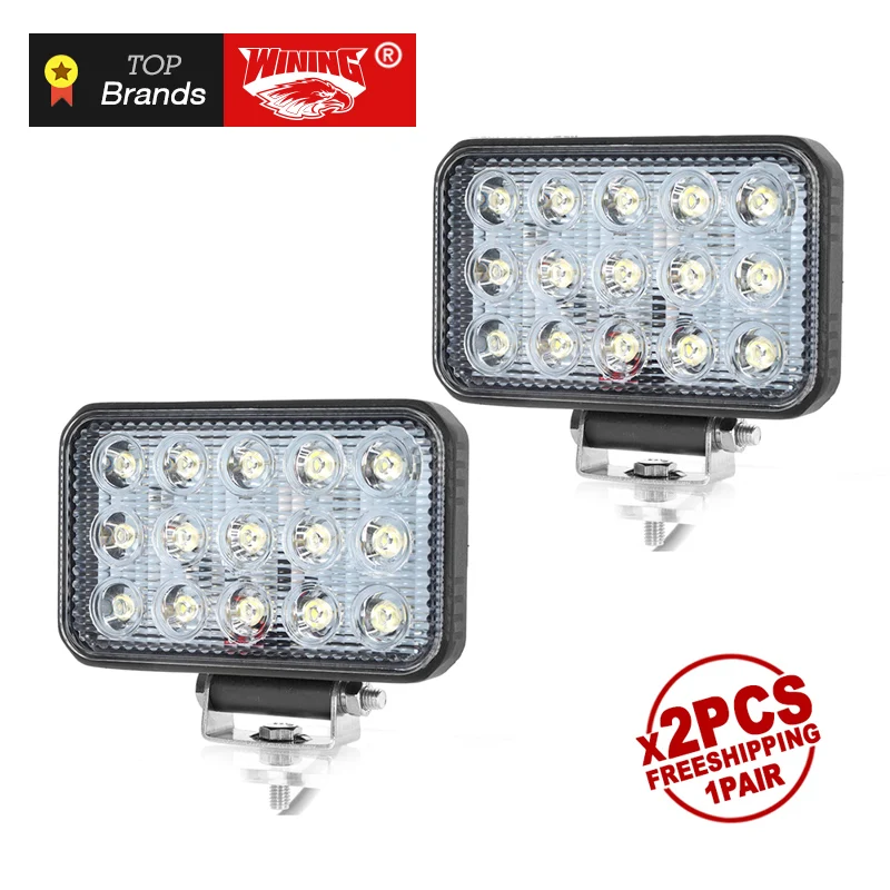 Freeshipping pair 45W LED Work Light 6 inch Square Driving work lights ATV SUV Motorcycle Boat SUV spot beam led Offroad light
Freeshipping pair 45W LED Work Light 6 inch Square Driving work lights ATV SUV Motorcycle Boat SUV spot beam led Offroad light