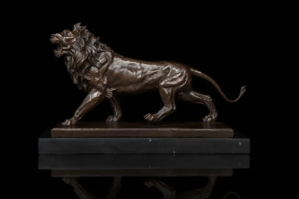 Arts Crafts Copper Bronze Lion Sculpture Formidable Statue Signed by Barye metal sculpture animals lion statue carving Christmas
Arts Crafts Copper Bronze Lion Sculpture Formidable Statue Signed by Barye metal sculpture animals lion statue carving Christmas