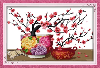 elegance flower with fragrance Cross Stitch Kits 11CT Printed 14CT Set DIY Chinese Cross-stitch Counted Embroidery Needlework
elegance flower with fragrance Cross Stitch Kits 11CT Printed 14CT Set DIY Chinese Cross-stitch Counted Embroidery Needlework