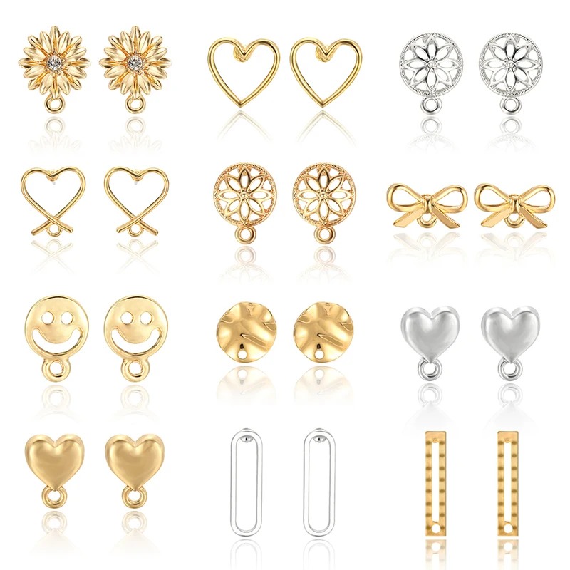2PCS Earrings Making Accessories Golden Distorted Oval Shape Earrings Base Connectors Linker For DIY Fashion Earring
2PCS Earrings Making Accessories Golden Distorted Oval Shape Earrings Base Connectors Linker For DIY Fashion Earring