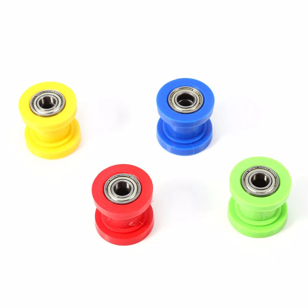 1 Pcs 10mm Chain Roller Slider Tensioner Wheel Guide Pit Dirt Mini Bike Moto Atv High Quality Red/Blue/Yellow/Green
1 Pcs 10mm Chain Roller Slider Tensioner Wheel Guide Pit Dirt Mini Bike Moto Atv High Quality Red/Blue/Yellow/Green
