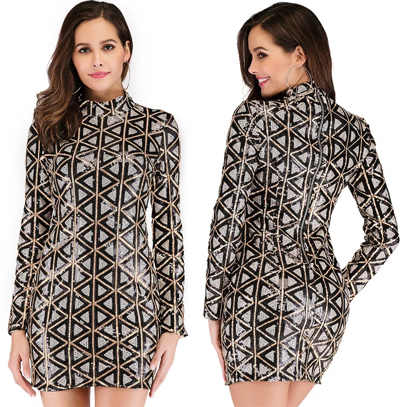 2019 Hot Sale Rushed Vestido De Festa Plus Size Women Dress Amazon's Long-sleeved Dress For Women's Wear In Europe And America
2019 Hot Sale Rushed Vestido De Festa Plus Size Women Dress Amazon's Long-sleeved Dress For Women's Wear In Europe And America