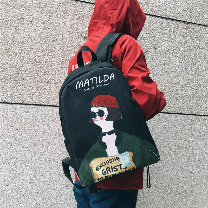 Moon Wood Unisex Backpack Casual Canvas Printing Backpack School Bag For Boys Girls Large Capacity Students Book Bag Rucksack
Moon Wood Unisex Backpack Casual Canvas Printing Backpack School Bag For Boys Girls Large Capacity Students Book Bag Rucksack