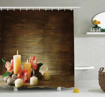 Shower Curtain Spa Composition With Many Candles Wellbeing Unity And Neutrality Icons Calm Happiness Home Decor
Shower Curtain Spa Composition With Many Candles Wellbeing Unity And Neutrality Icons Calm Happiness Home Decor