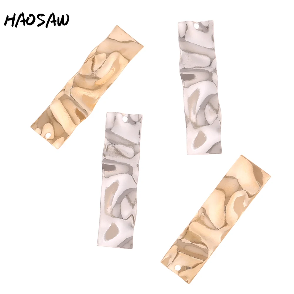 HAOSAW 10*37MM 6Pcs/Lot Gold/Silver Long Bumpy Stick DIY Accessories Parts/Jewelry Findings/Earrings Accessories Making
HAOSAW 10*37MM 6Pcs/Lot Gold/Silver Long Bumpy Stick DIY Accessories Parts/Jewelry Findings/Earrings Accessories Making